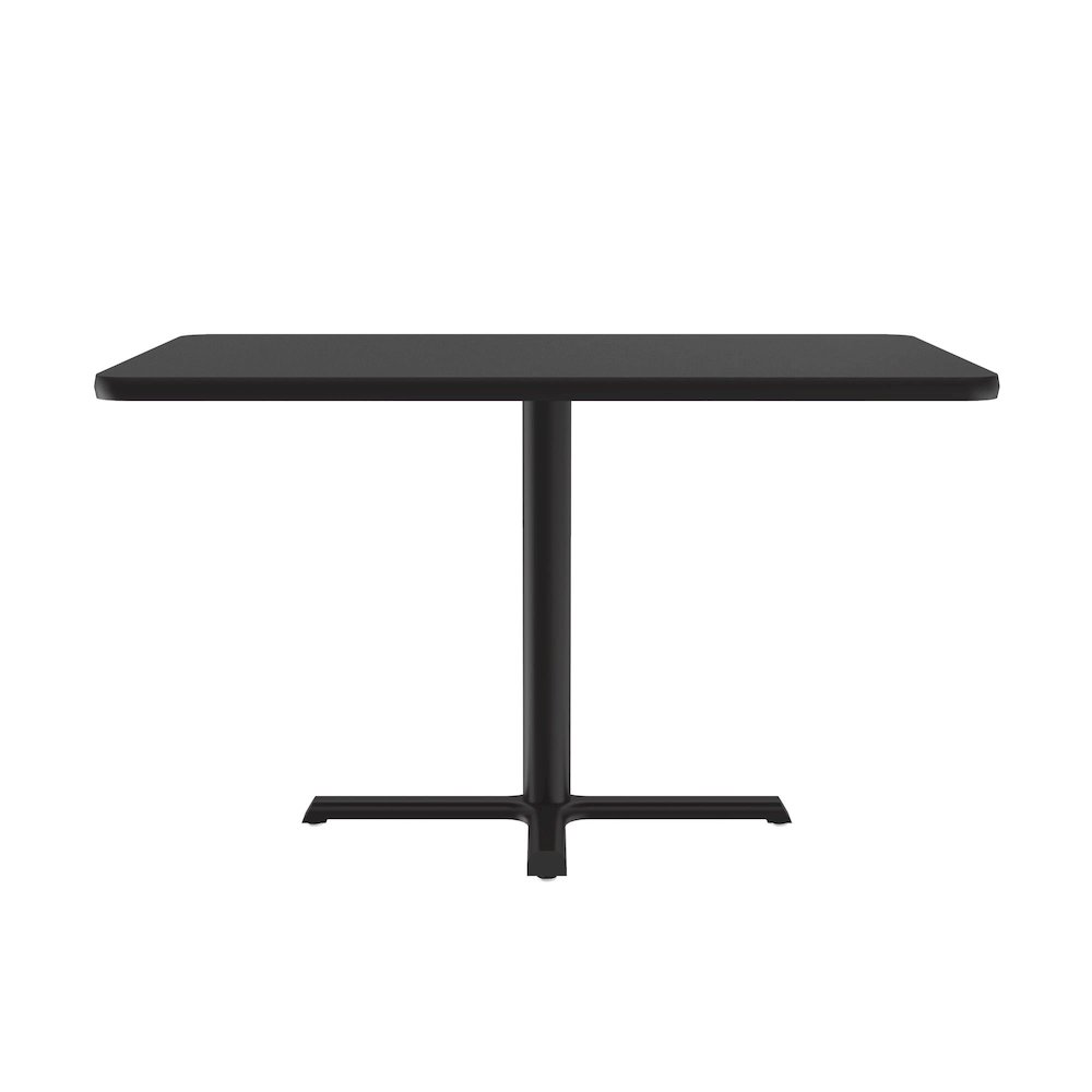 Table Height Thermal Fused Laminate Café and Breakroom Table 30x48"