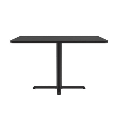Table Height Thermal Fused Laminate Café and Breakroom Table 30x48"