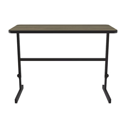 High-Pressure Laminate Top Adjustable Standing  Height Work Station 24x48