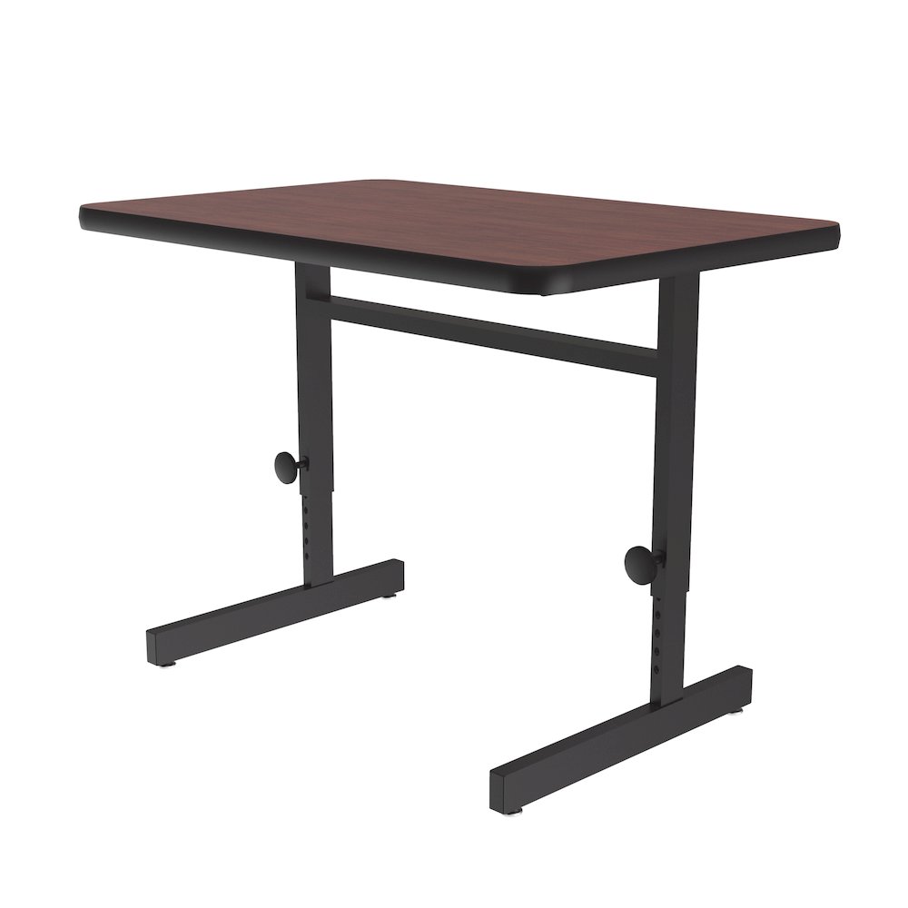 Adjustable Height Deluxe High-Pressure Top Computer/Student Desks  24x48"