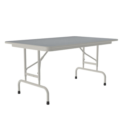 Adjustable Height High Pressure Top Folding Table 30x48"
