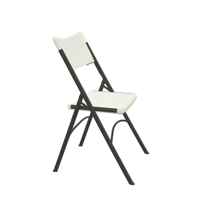 Economy Blow-Molded Plastic Folding Chair
