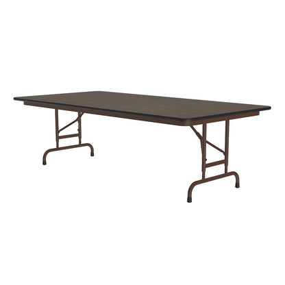 Adjustable Height Thermal Fused Laminate Top Folding Table 36x96"
