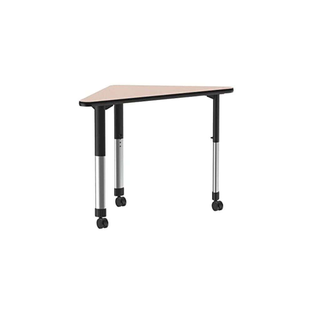 Deluxe High Pressure Collaborative Desk with Casters 41x23"