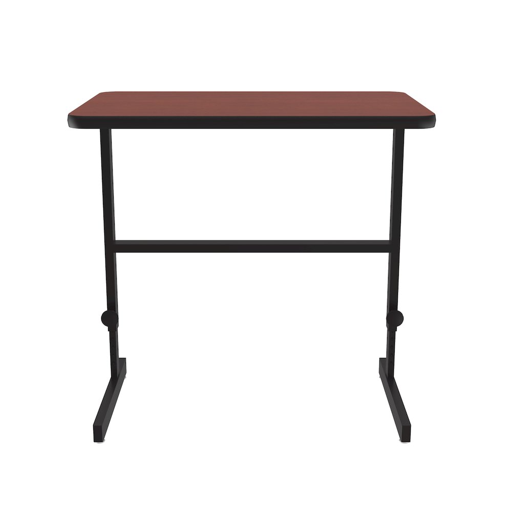 High-Pressure Laminate Top Adjustable Standing  Height Work Station 24x36