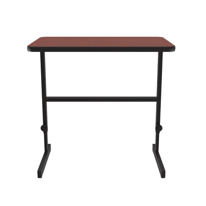 High-Pressure Laminate Top Adjustable Standing  Height Work Station 24x36