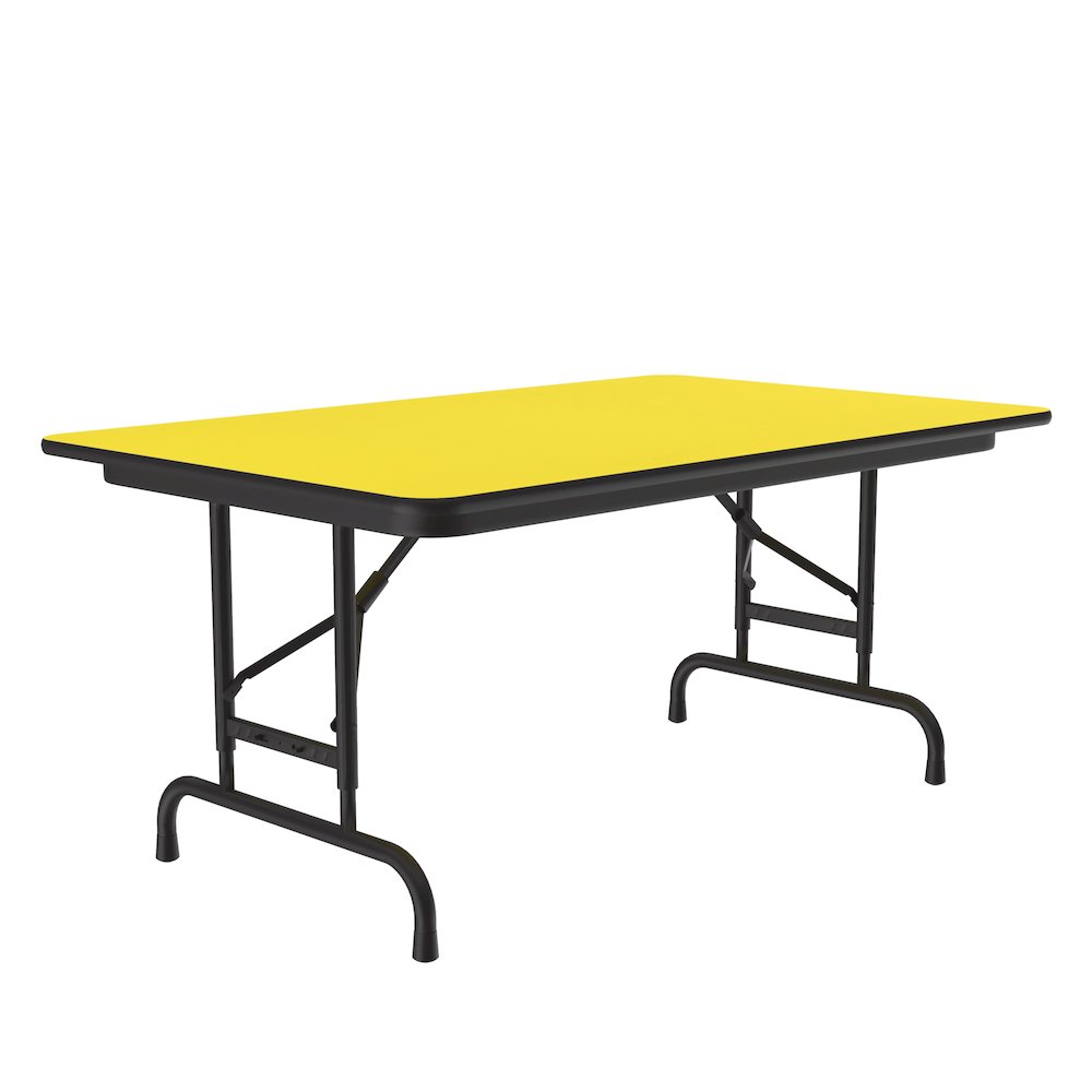 Adjustable Height High Pressure Top Folding Table 30x48"