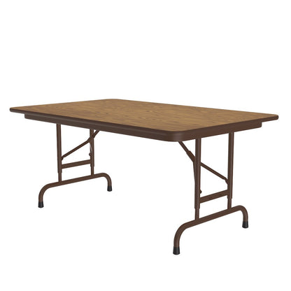 Adjustable Height High Pressure Top Folding Table 30x48"