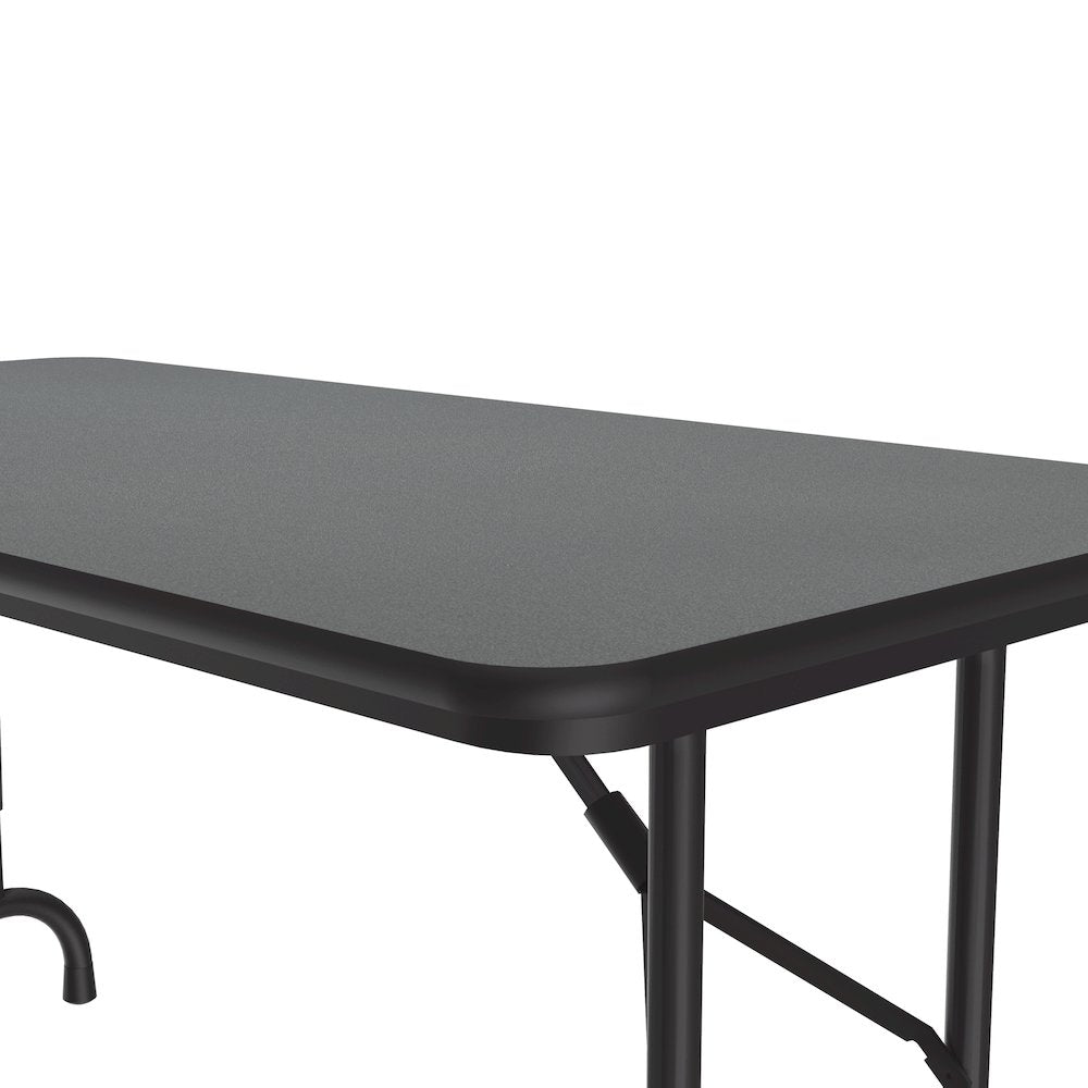 Adjustable Height High Pressure Top Folding Table 24x48"