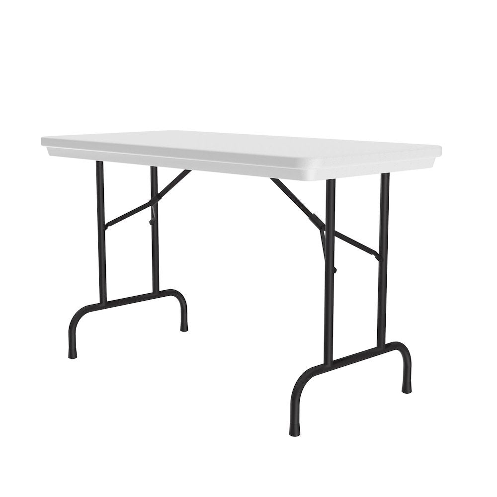 Correctional Tamper-Resistant Blow-Molded Plastic Folding Table 24x48