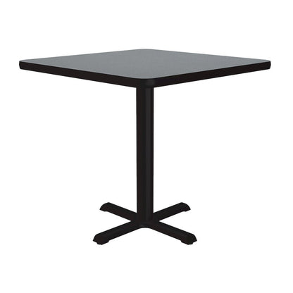 Table Height Deluxe High-Pressure Café and Breakroom Table 24x24"