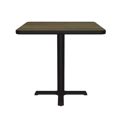 Table Height Deluxe High-Pressure Café and Breakroom Table 30x30