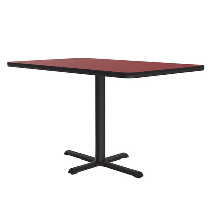 Table Height Deluxe High-Pressure Café and Breakroom Table 30x42"