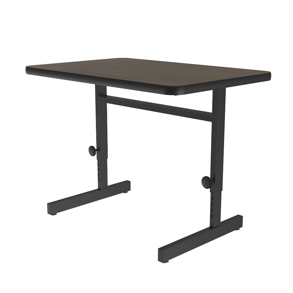 Adjustable Height Commercial Laminate Top Computer/Student Desks 24x48"