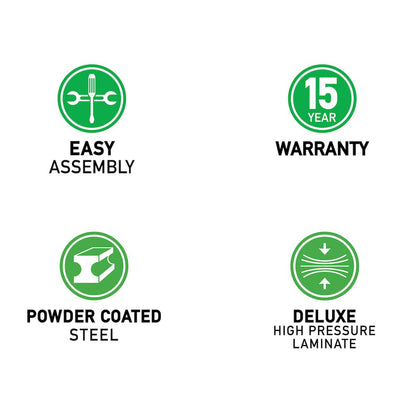 Deluxe High-Pressure Top Activity Tables 36x72"