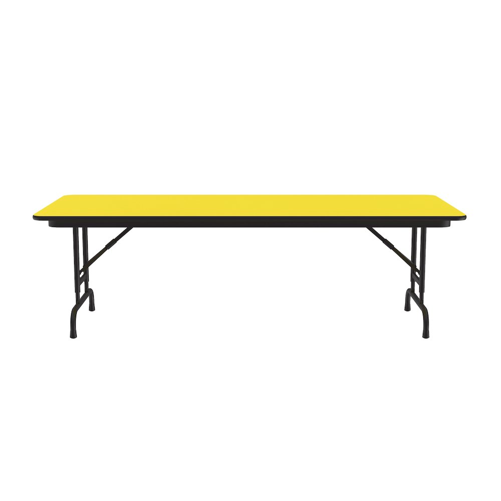 Adjustable Height High Pressure Top Folding Table 30x72"