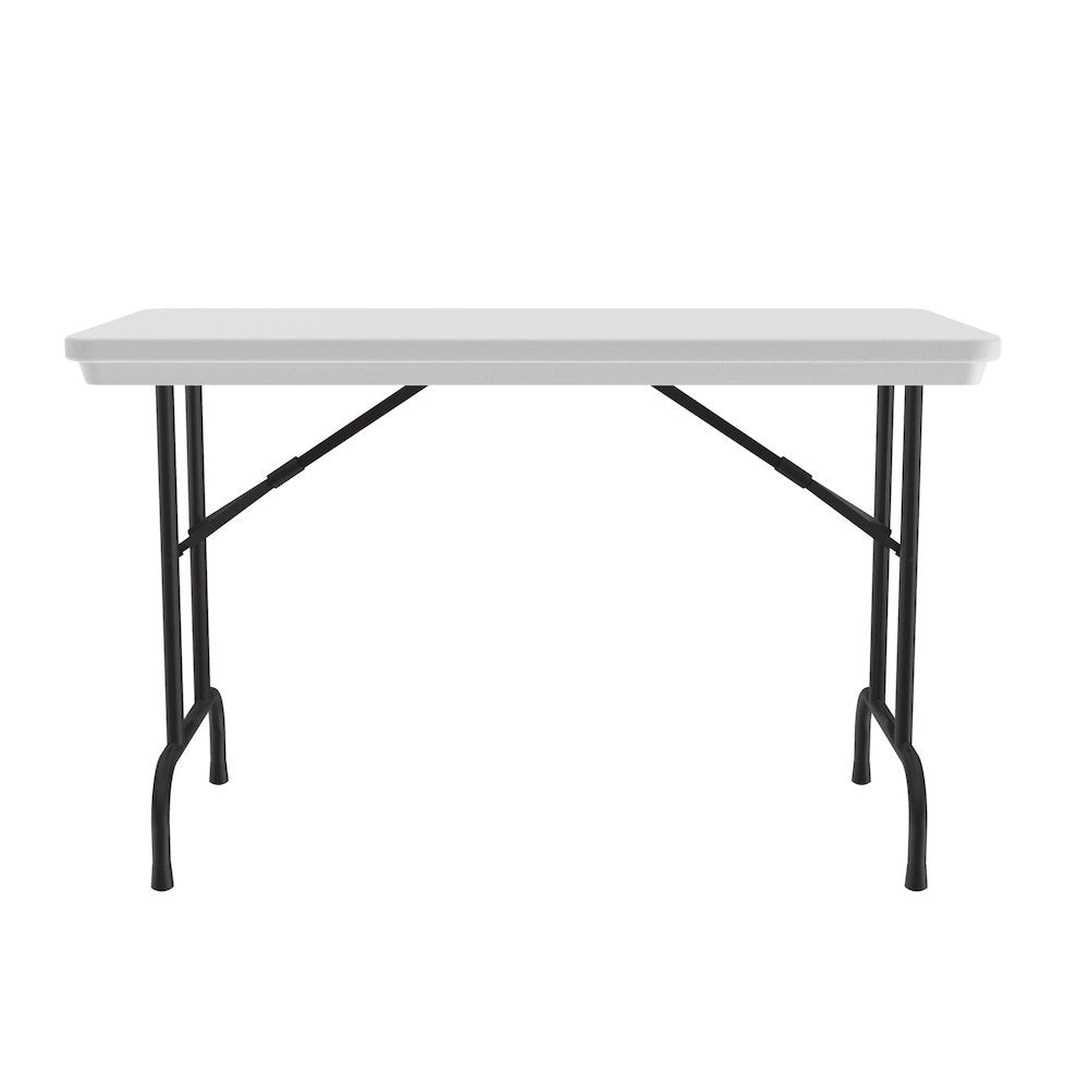 Correctional Tamper-Resistant Blow-Molded Plastic Folding Table 24x48
