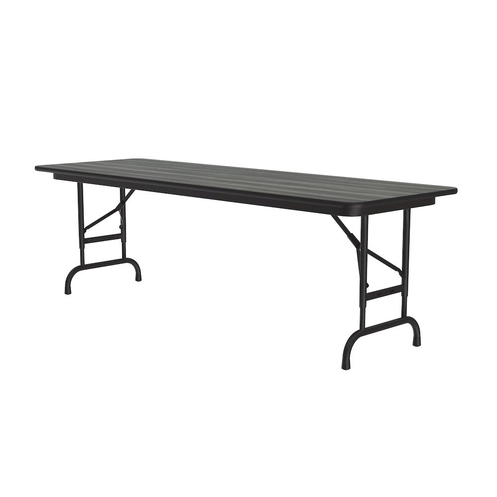 Adjustable Height High Pressure Top Folding Table 24x72"