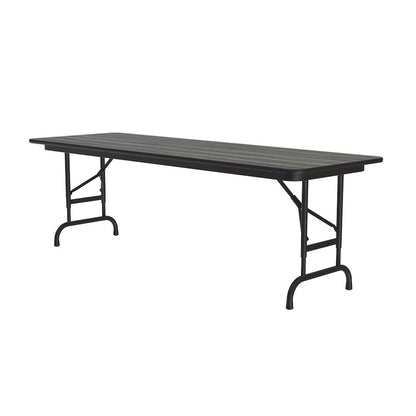 Adjustable Height High Pressure Top Folding Table 24x72"