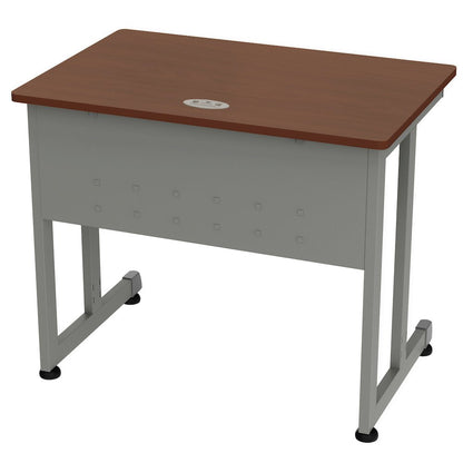 Basic Small Desk 24 X 36 Cherry / Gray
