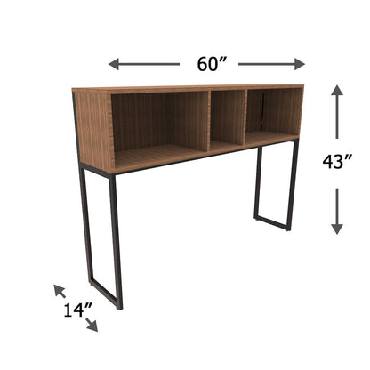 Urban Hutch, 60” Finish Color, Black Structure