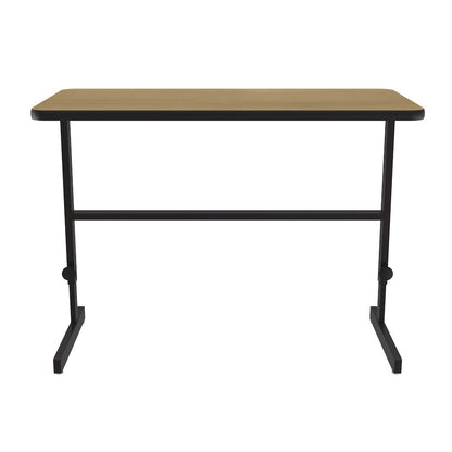 High-Pressure Laminate Top Adjustable Standing  Height Work Station 24x48