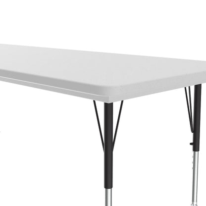 Anti-Microbial Commercial Blow-Molded Plastic Activity Table 30x72"