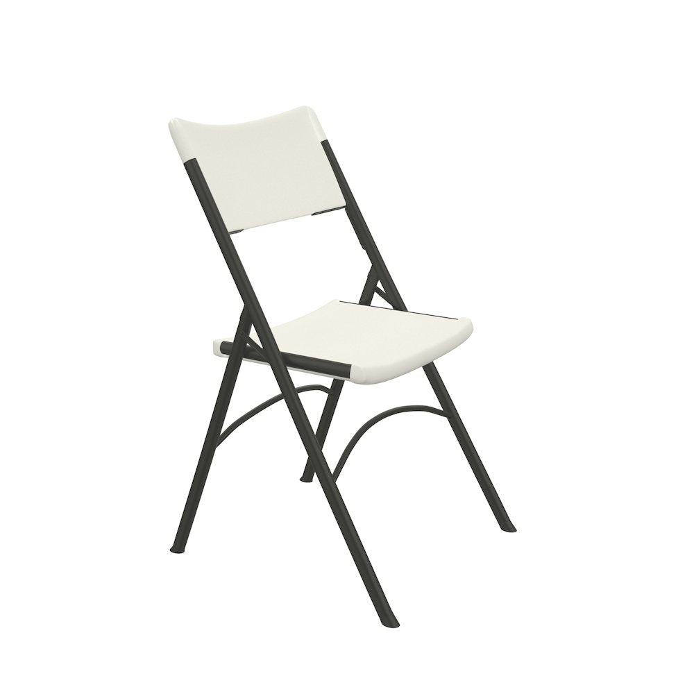Economy Blow-Molded Plastic Folding Chair