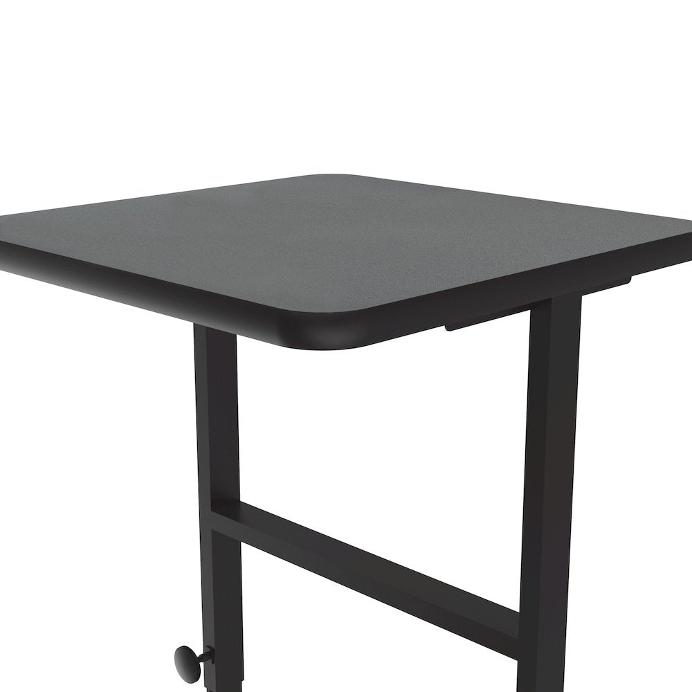 High-Pressure Laminate Top Adjustable Standing  Height Work Station 20x24