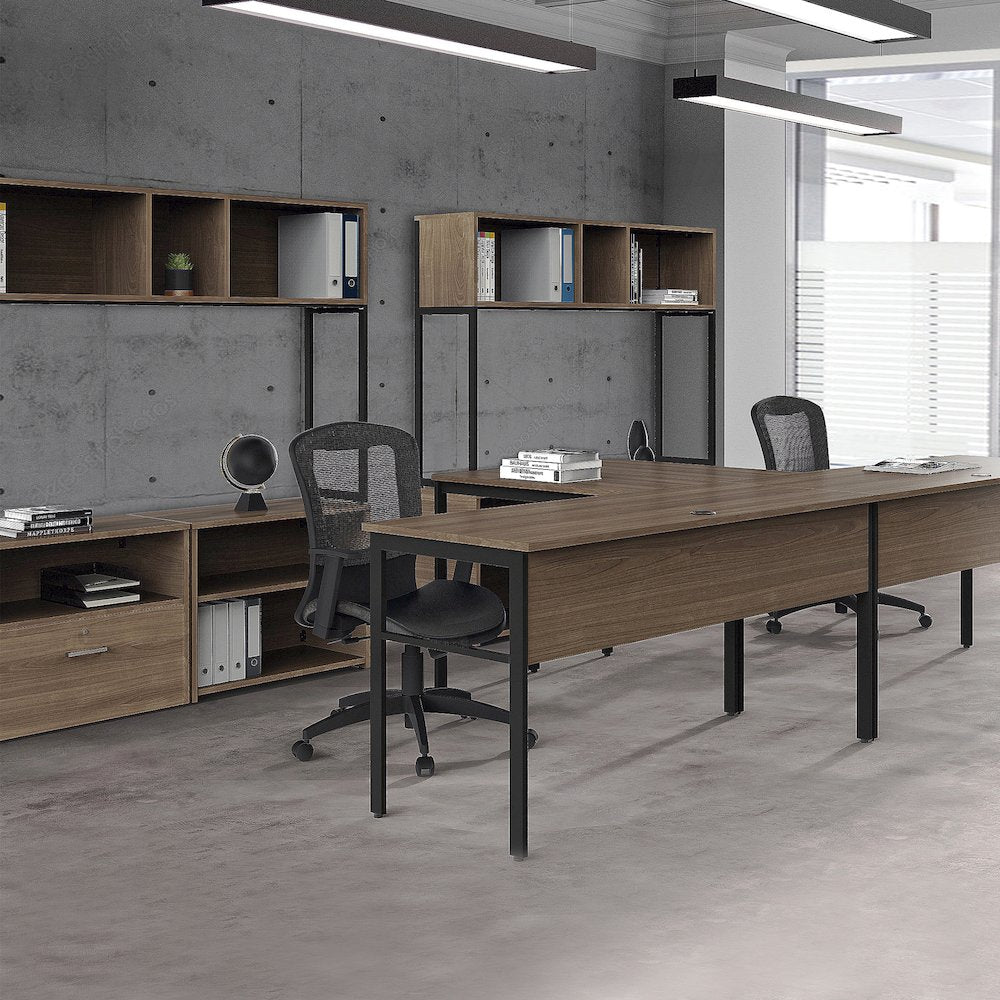 Urban Hutch, 60” Finish Color, Black Structure
