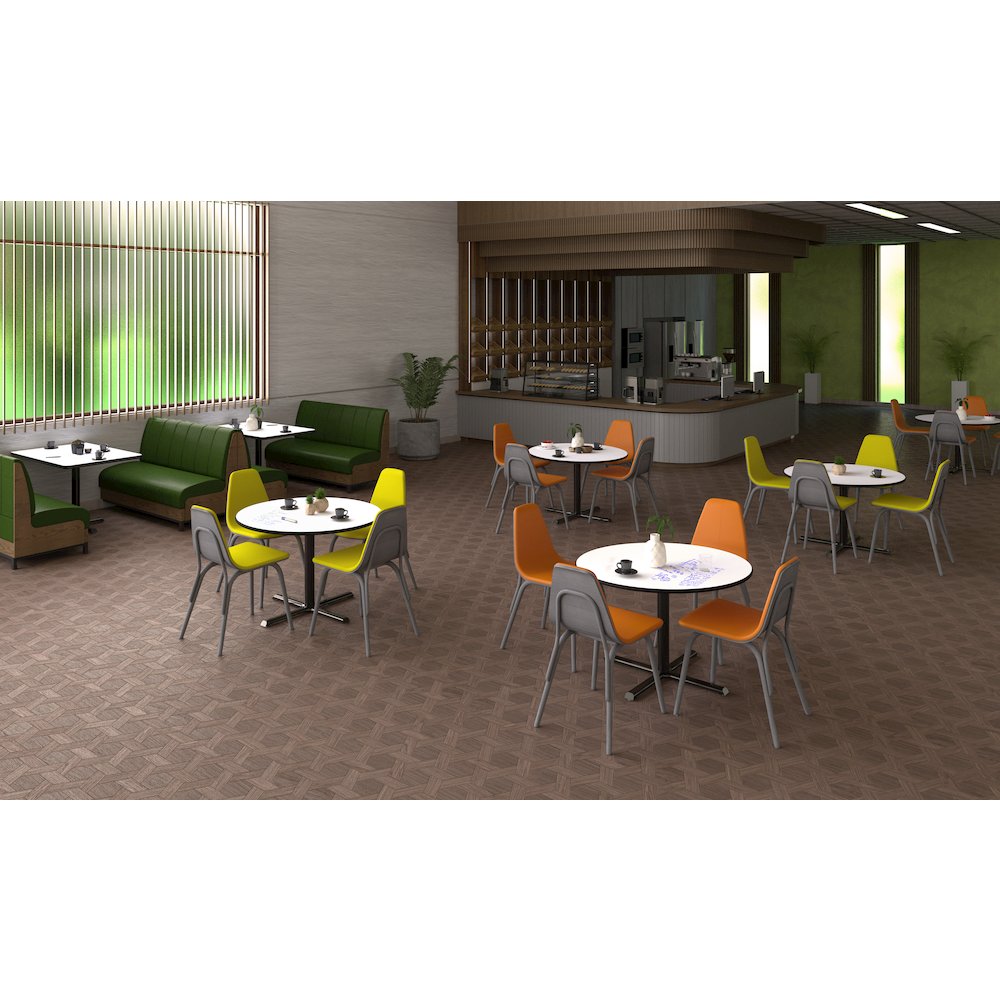 Table Height Commercial Laminate Café and Breakroom Table 30x30"
