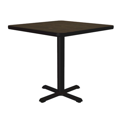 Table Height Commercial Laminate Café and Breakroom Table 30x30"