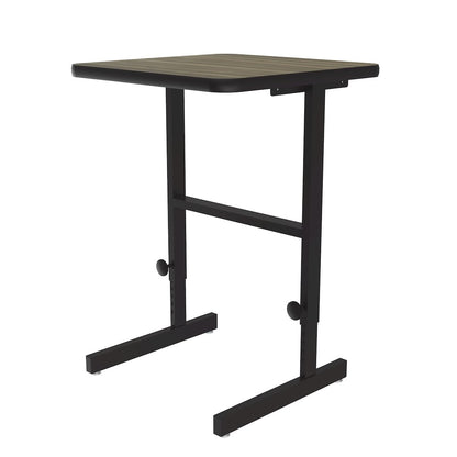 High-Pressure Laminate Top Adjustable Standing  Height Work Station 20x24