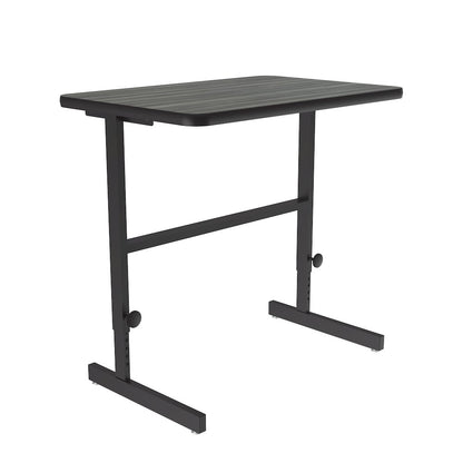 High-Pressure Laminate Top Adjustable Standing  Height Work Station 24x36