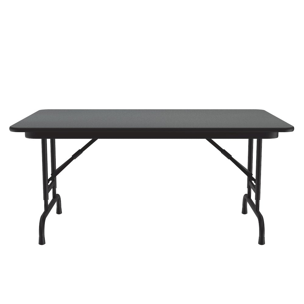 Adjustable Height High Pressure Top Folding Table 30x48"