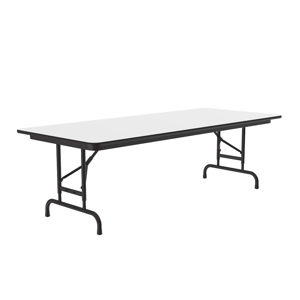 Adjustable Height High Pressure Top Folding Table 30x72"