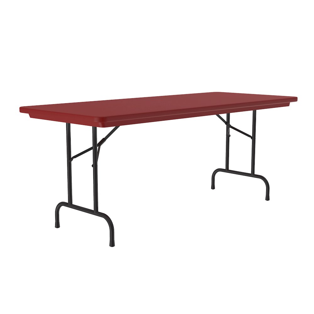 Commercial Blow-Molded Plastic Folding Table30x60"