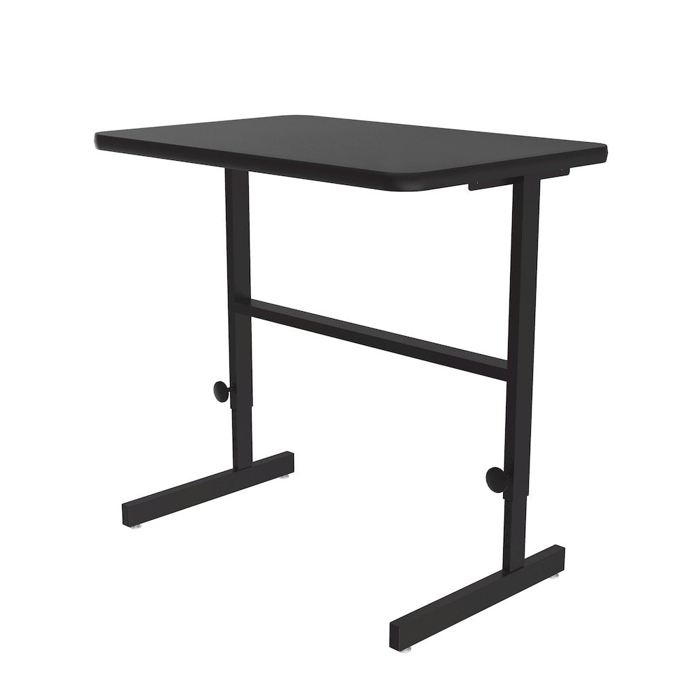 Commercial Laminate Top Adjustable Standing  Height Work Station 24x36"