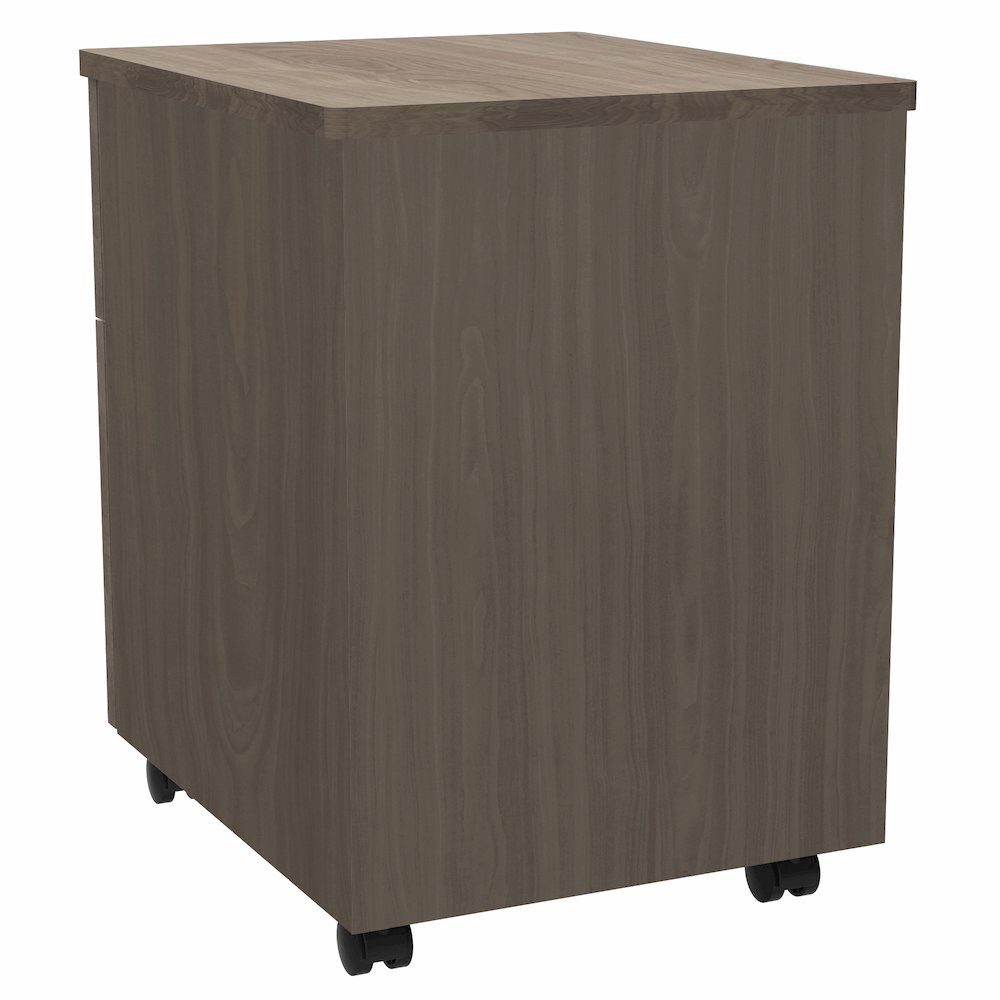 Laminate Moblie Pedestal File, Walnut