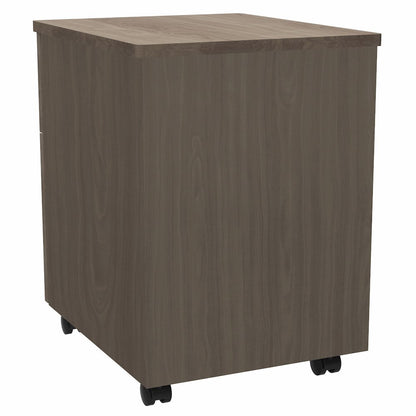 Laminate Moblie Pedestal File, Walnut