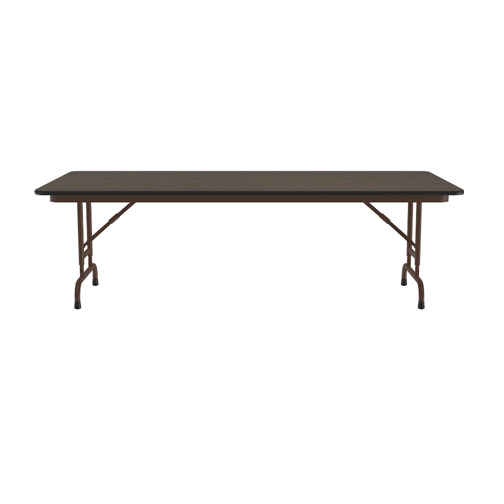 Adjustable Height Thermal Fused Laminate Top Folding Table 36x96"