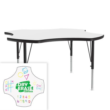Markerboard-Dry Erase  Deluxe High Pressure TopActivity Tables 48x48"