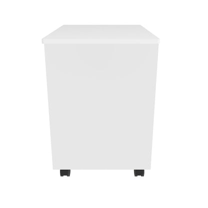 Laminate Moblie Pedestal File, White