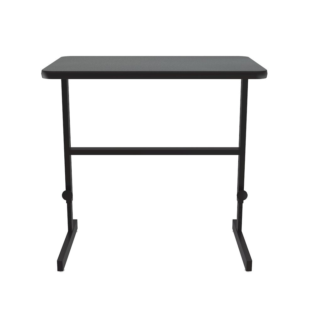 High-Pressure Laminate Top Adjustable Standing  Height Work Station 24x36