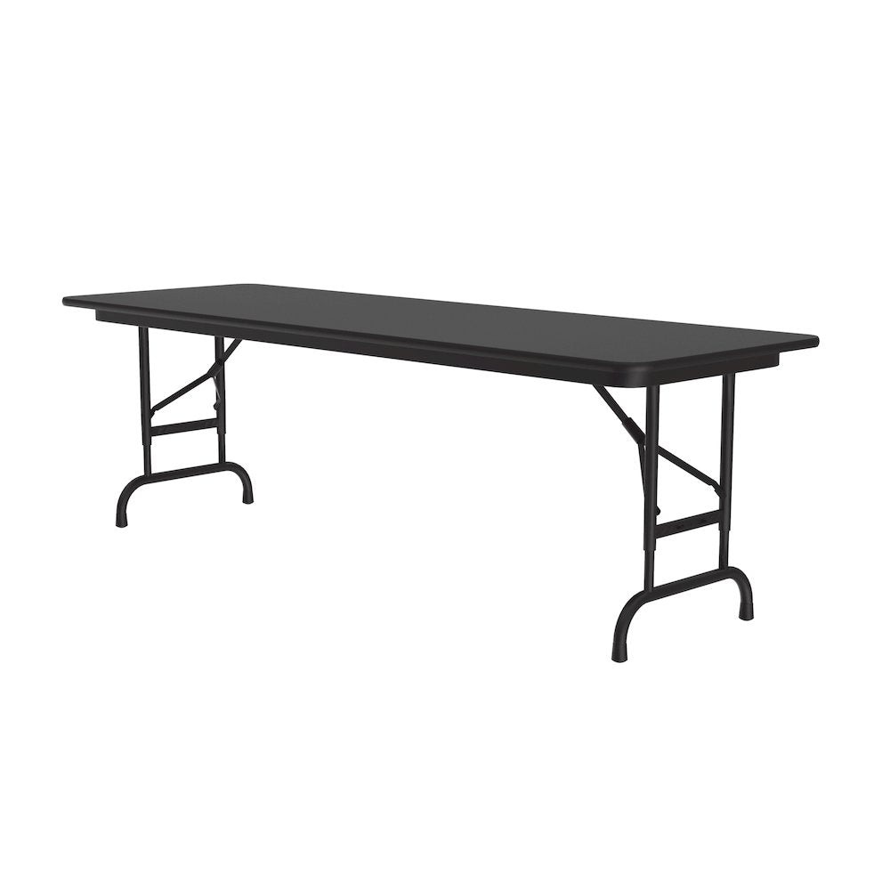 Adjustable Height High Pressure Top Folding Table 24x72"