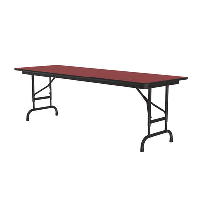 Adjustable Height High Pressure Top Folding Table 24x72"