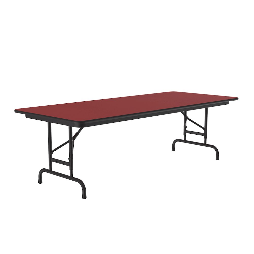 Adjustable Height High Pressure Top Folding Table 30x96"