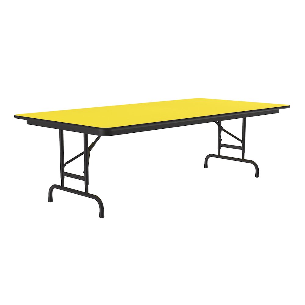 Adjustable Height High Pressure Top Folding Table 36x72"