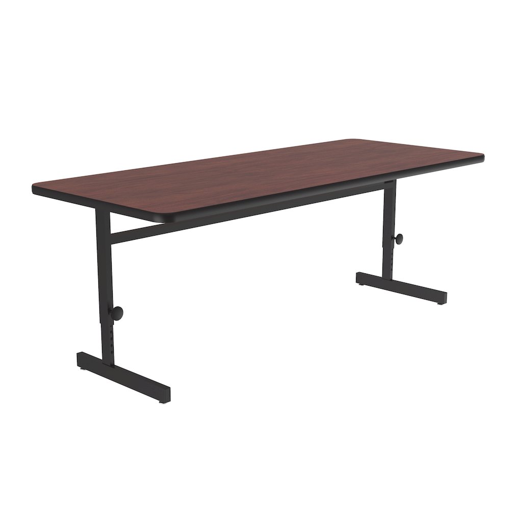 Adjustable Height Deluxe High-Pressure Top Computer/Student Desks  30x48"