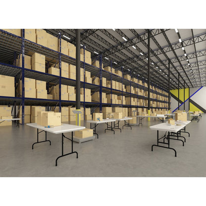 Commercial Blow-Molded Plastic Folding Table 30x60"